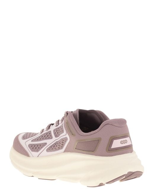 Hoka One One Purple Clifton One9 Sneakers