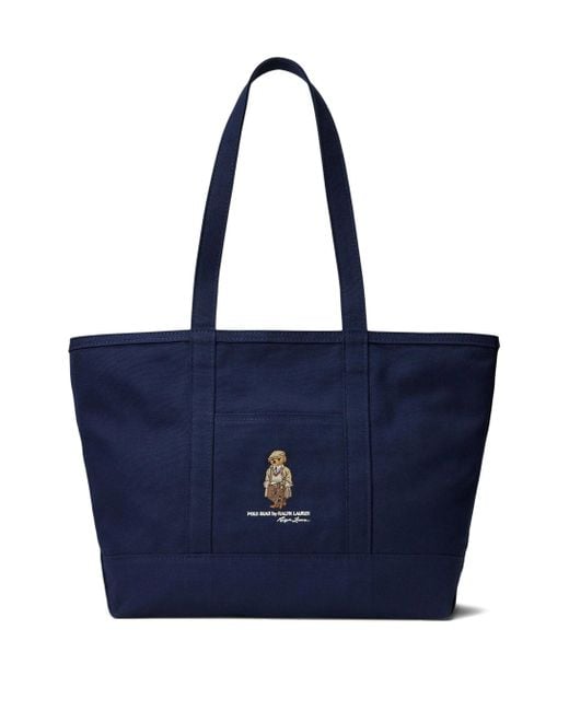 Polo Ralph Lauren Blue Tote Large