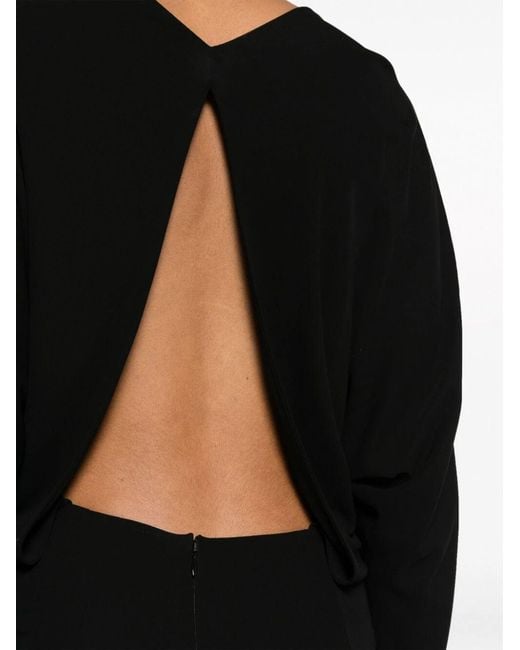 Khaite Black Trina Dress
