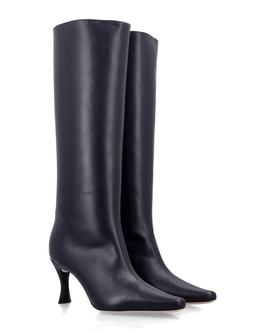 By Far Blue Stevie 42 Leather Boots