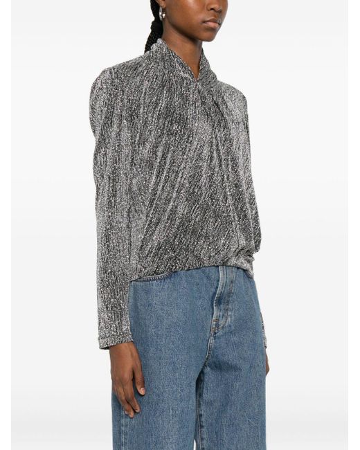 IRO Gray Relaxed Shirt