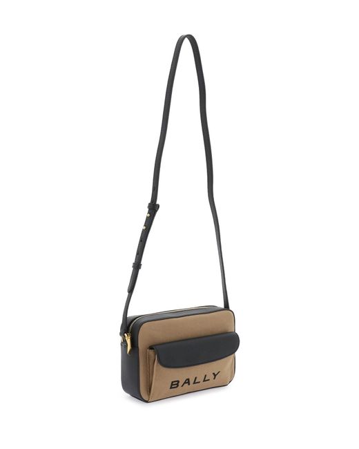 Bally Black 'Bar' Crossbody Bag