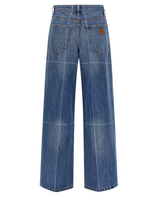 Alexander Wang Blue Faded Jeans