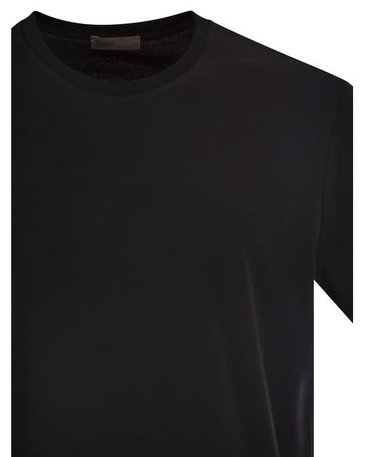 Herno Black Resort T-Shirt for men
