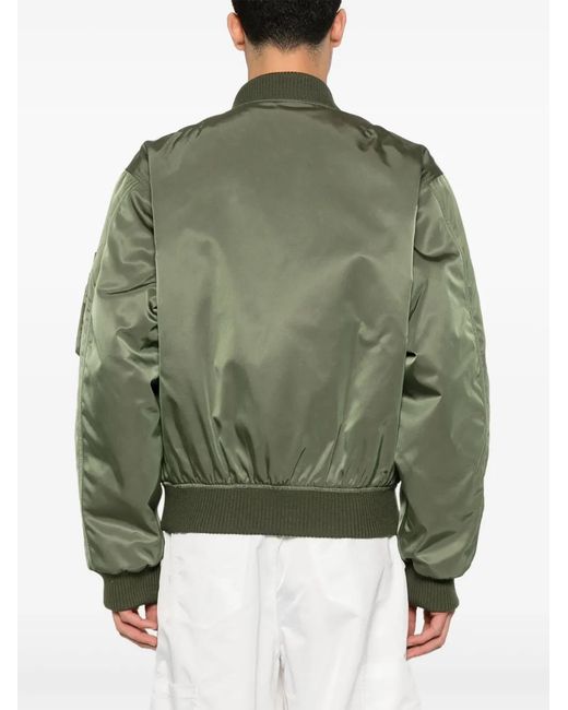 Veste Bomber En Re-Nylon Prada en coloris Green