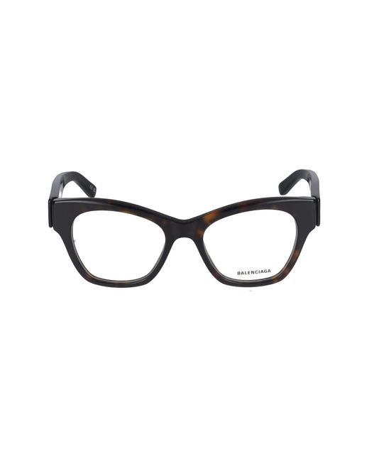 Balenciaga Black Eyeglasses