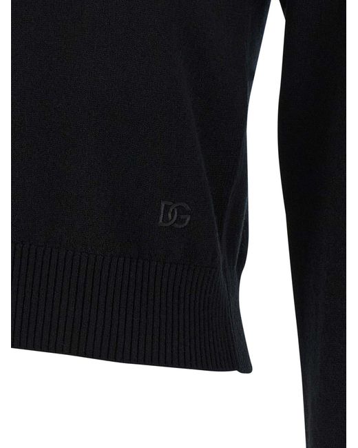 Dolce & Gabbana Blue Polo -Trikot