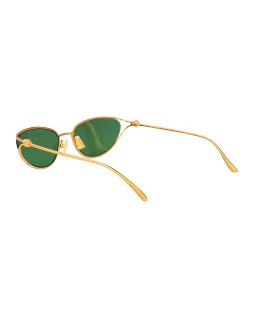 Bottega Veneta Green Sunglasses