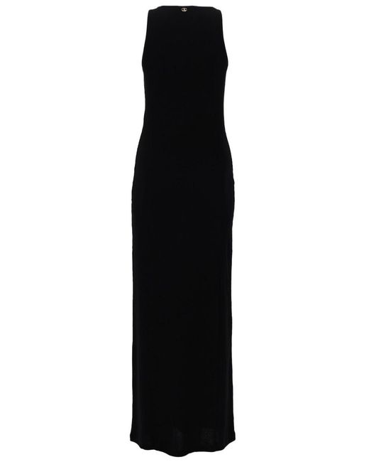 Rabanne Black Mini Elegant Dress