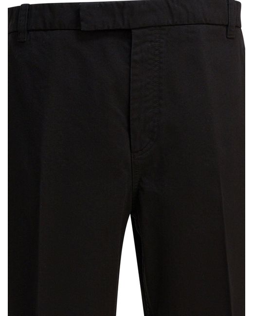 Thom Browne 'utility'-broek in het Black voor heren