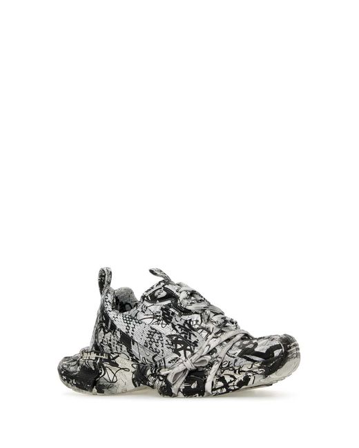 Balenciaga White 3Xl Extreme Graffiti Sneaker