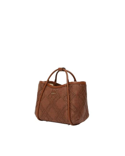 Max Mara Brown Extra Small Marine Bag