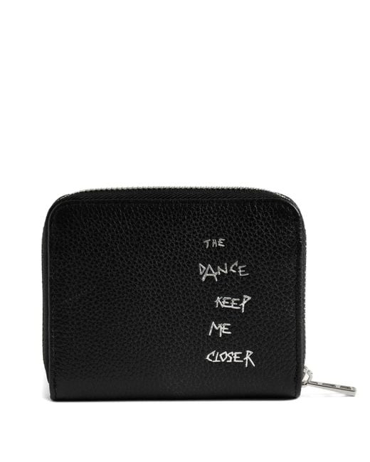 Zadig & Voltaire Black Mini Zv Grained Graffiti