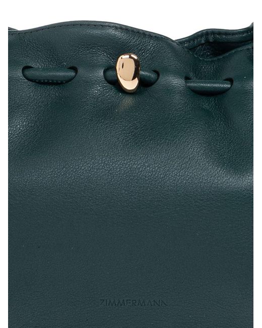 Zimmermann Blue Halcyon Leather Clutch