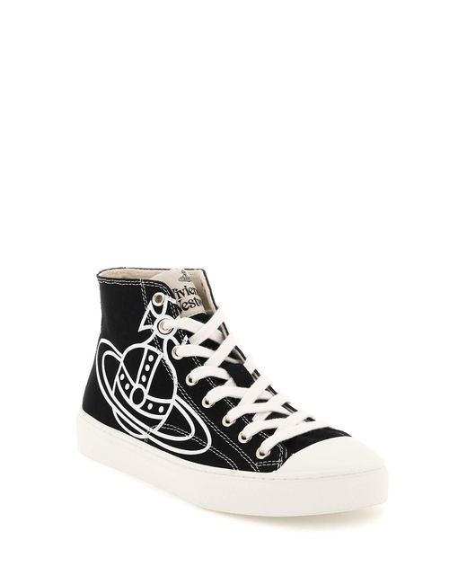 Zapatillas Plimsoll High Top Sneakers Vivienne Westwood de color White