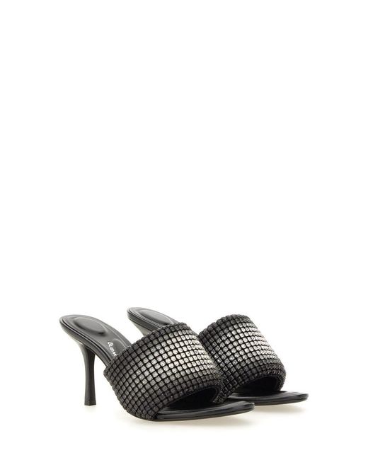 Alexander Wang White Sabot Heiress
