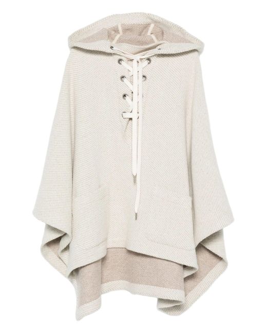 Golden Goose Deluxe Brand White Journey Onyx Cape