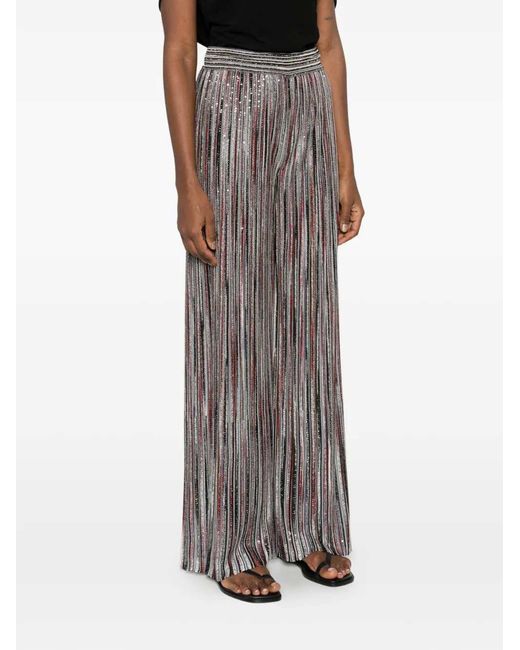 Missoni Gestreepte Broek in het Gray