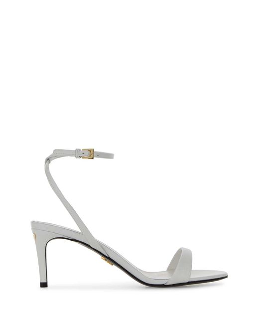 Prada White Sandals