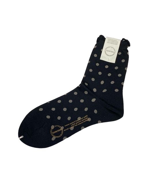 Antipast Blue Pois Socks