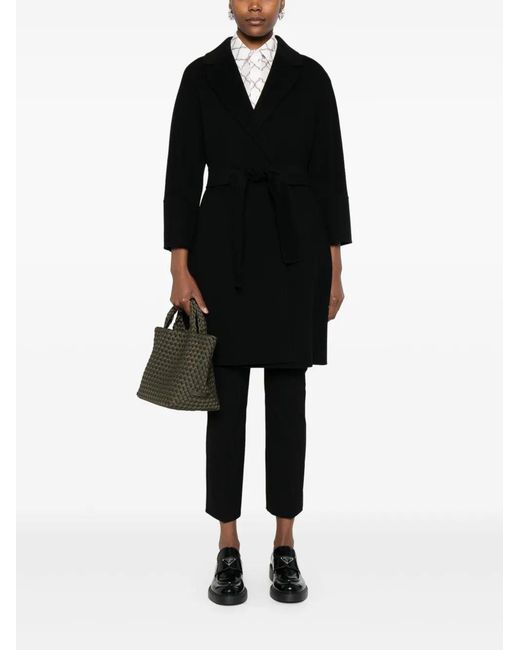 Max Mara Cappotto in het Black