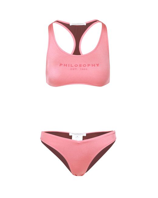 PHILOSOPHY BY LORENZO SERAFINI Filosofie Door Lorenzo Serafini Sea Clothing Fuchsia in het Pink