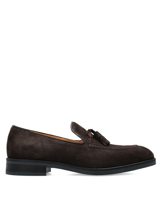 Paul Smith Black Wildleder-Loafer