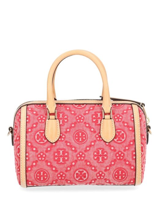 Tory Burch Pink Shoulder Bag T-Monogram