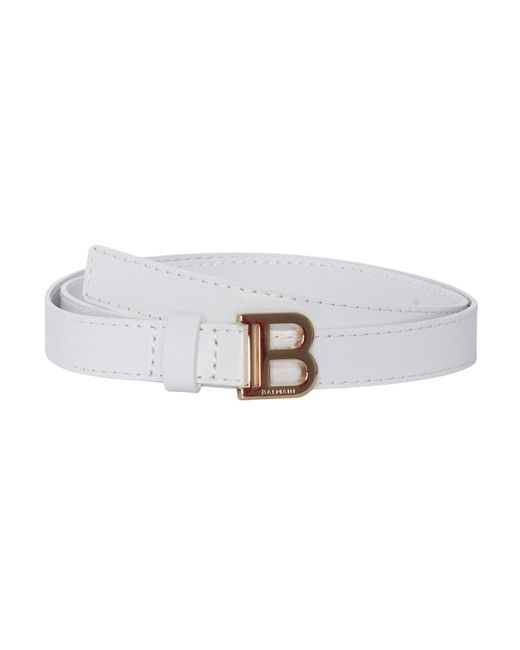 Balmain White Belt Is The