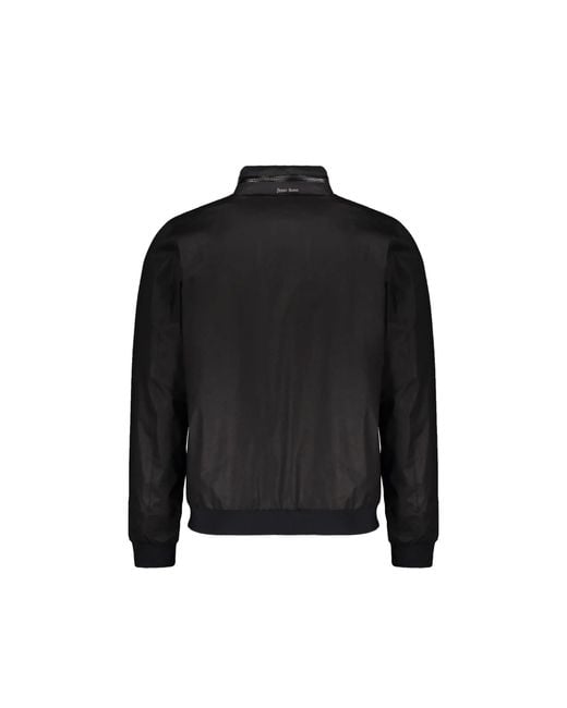 Herno Black Stand Collar Pocket Jacket