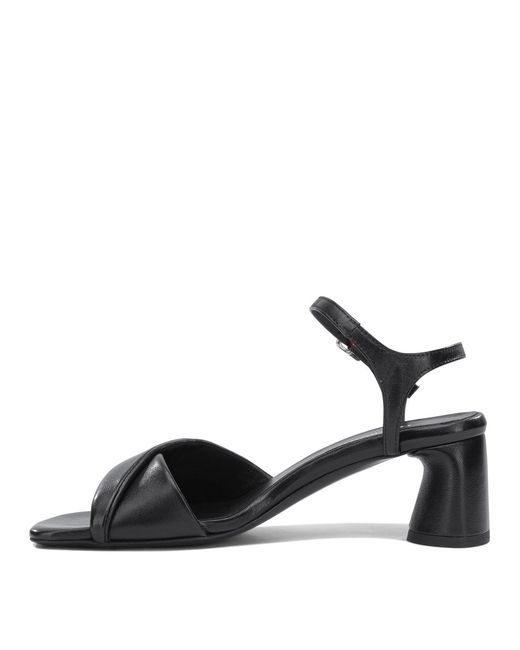 Halmanera Black Sandals