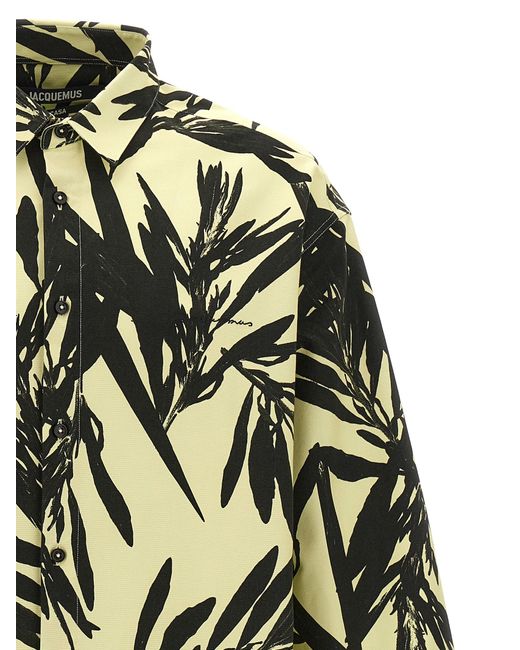 Jacquemus 'la Chemise Simon' Shirt in het Green voor heren