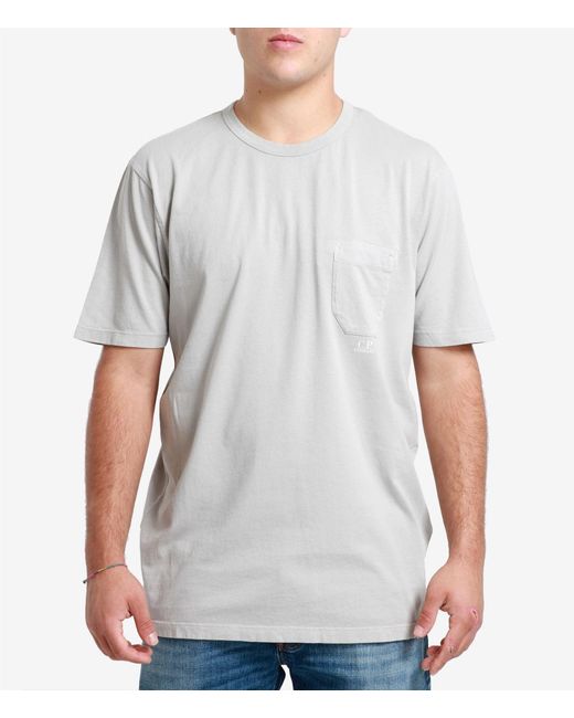C P Company White T Shirts And Polos