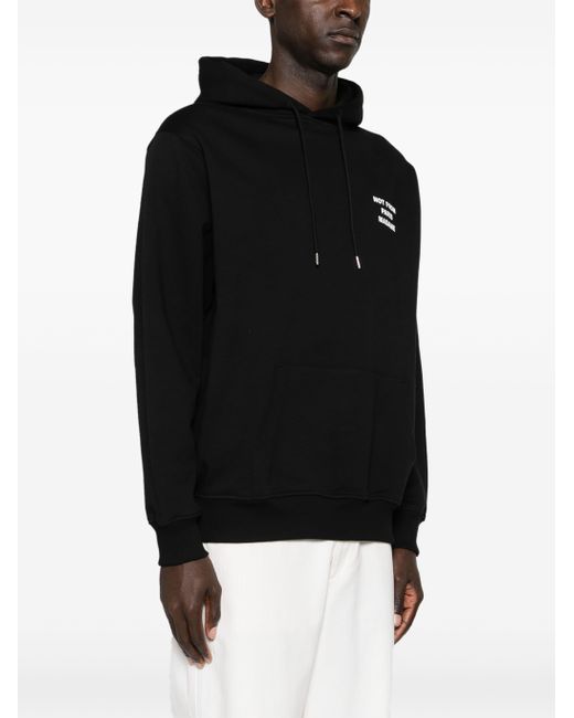 Drole de Monsieur Black Le Hoodie Slogan for men