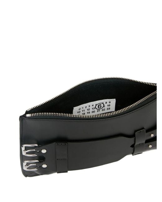 MM6 by Maison Martin Margiela Bracelet Clutch in het Black