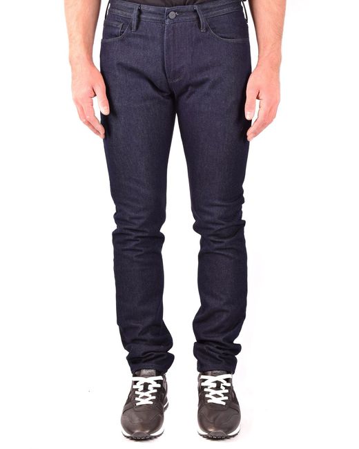 Emporio Armani Blue Jeans for men