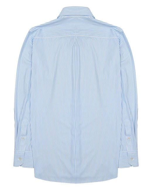 ARCHIVIUM BE UPDATED Blue Striped Shirt