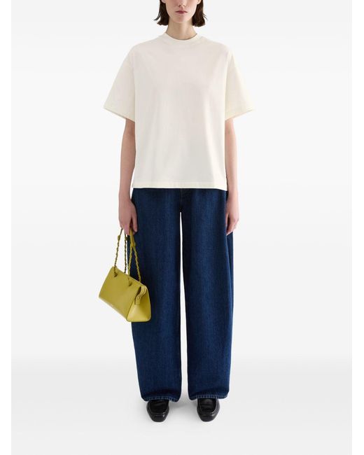 Jil Sander White T-Shirts And Polos