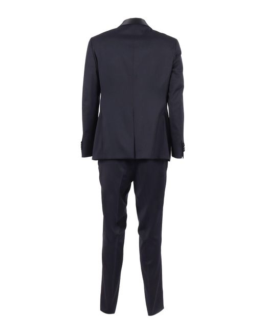 Luigi Bianchi Blue Dress Drop Seven