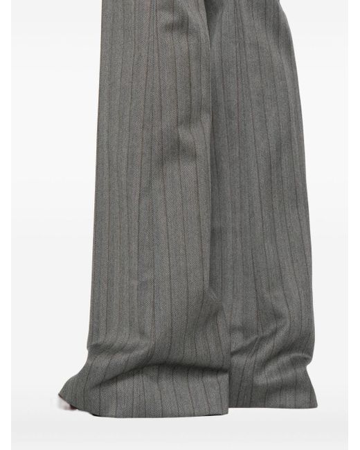 Alexander McQueen Alexander Mc Queen Broek Grijs in het Gray