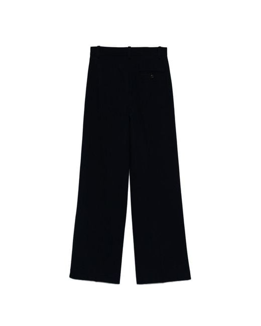 Circolo 1901 Blue Cotton Trousers