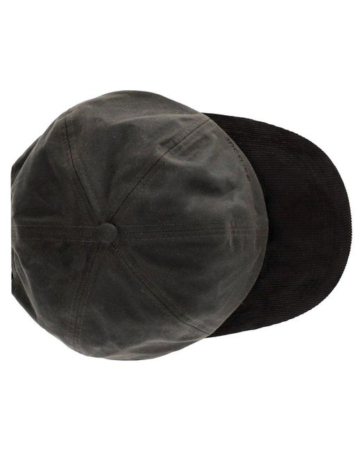 Barbour Black Ashby Cap for men