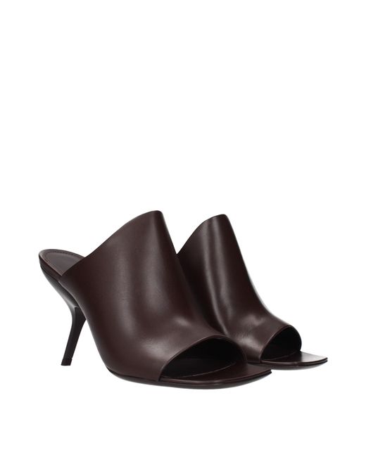 Ferragamo Brown Era Sandals/Testa Di Moro Leather