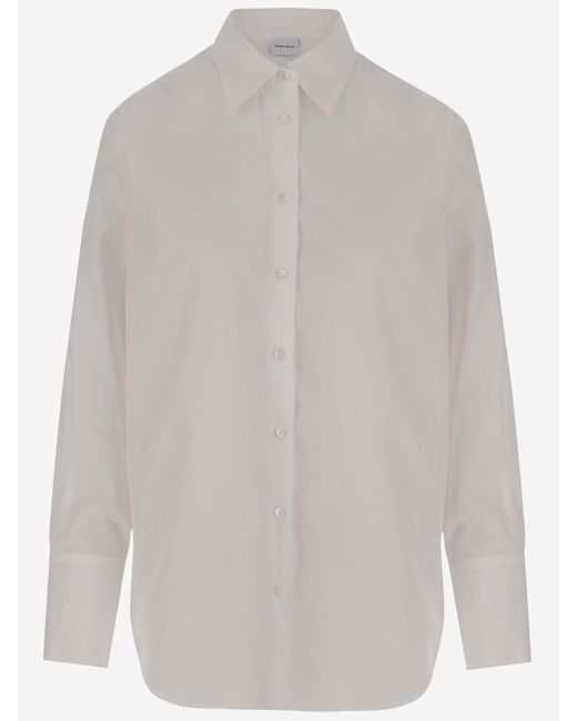 Camicia Di Cotone di Aspesi in White