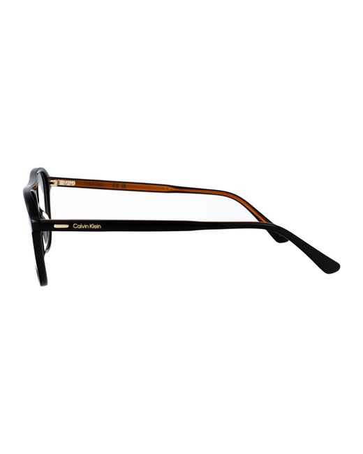 Calvin Klein Black Acetate Glasses