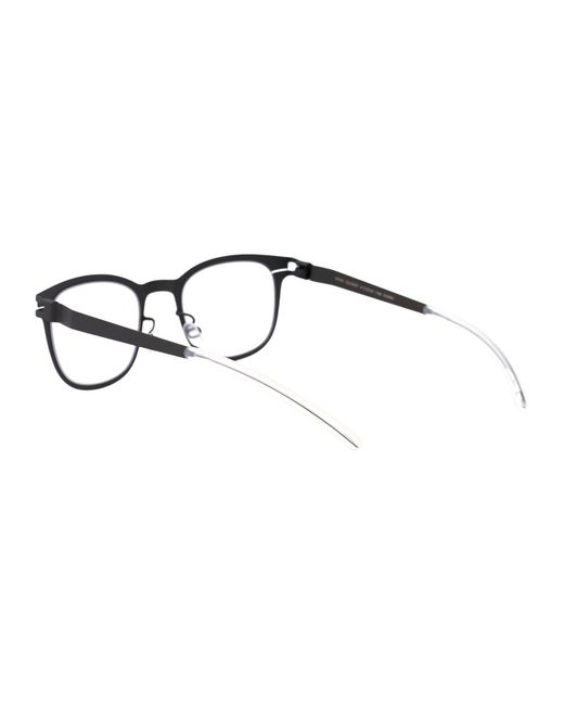 Mykita Brown Storm Metal Glasses for men