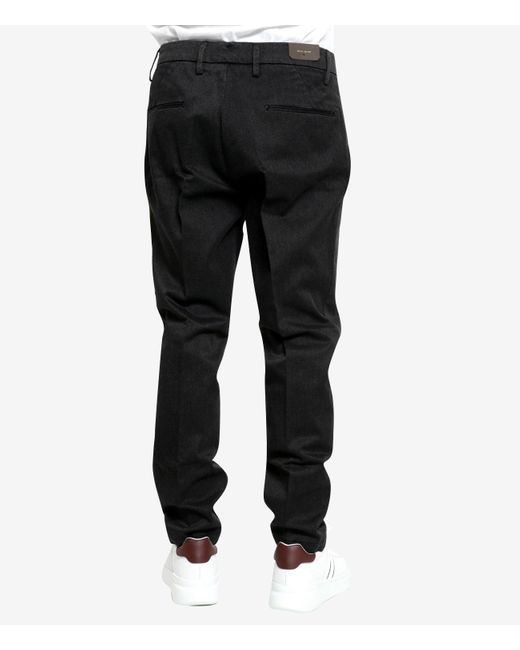 BRO-SHIP Black Trousers for men