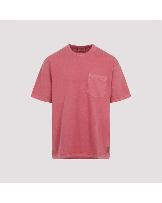 Carhartt Pink S/S Torion Pocket T Shirt