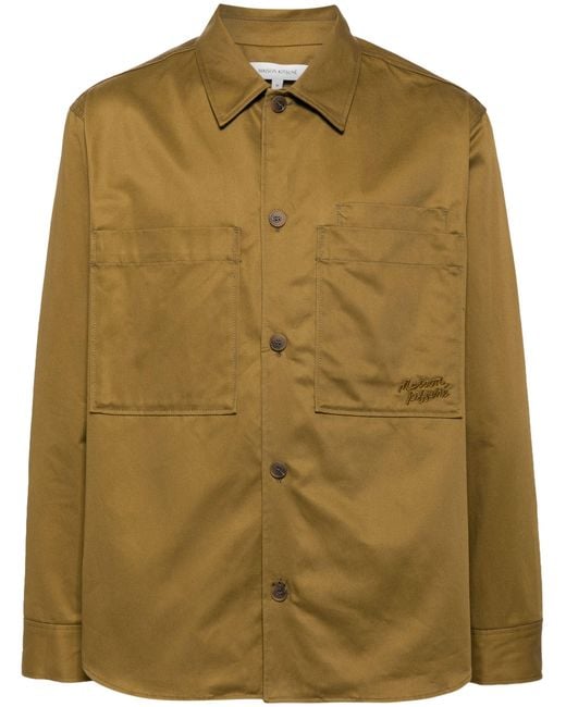 Maison Kitsuné Green Maison Kitsuné Overshirt