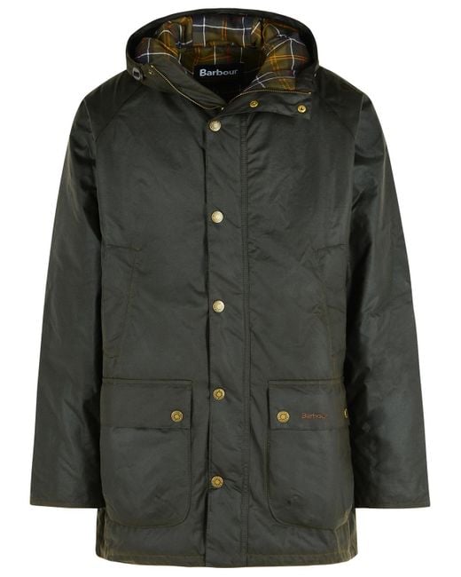 Barbour 'Bedale' dunkelgrüner Wachspartparka 'Bedale' in Black für Herren